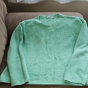 GAP Light Green Women's Crew Neck Sweater